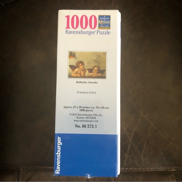 Ravensburger | Raffaello: Cherubs puzzle 1000 pieces Brand New Sealed - Picture 4 of 4